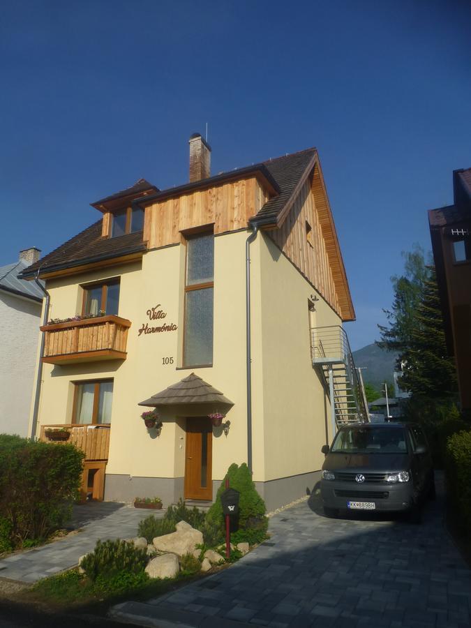 Villa Harmonia Tatranská Lomnica Eksteriør billede